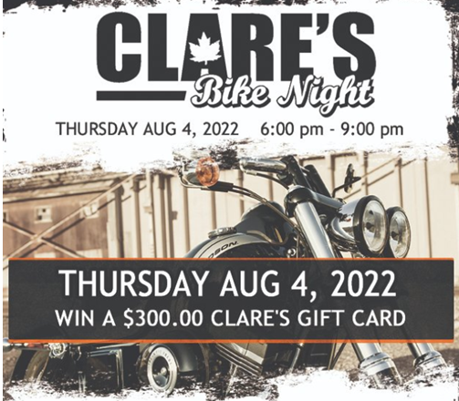 clare's bike night